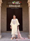 Riwayat By Lady Leela Viscose Silk Readymade Suits Wholesale Price In Surat